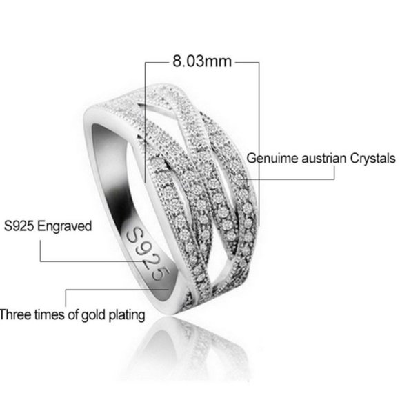 Eternity Infinity Ring - Picture 3 of 4